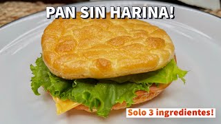 PAN NUBE  PAN SIN HARINA  DIETA KETO  PAN KETO [upl. by Ramhaj33]