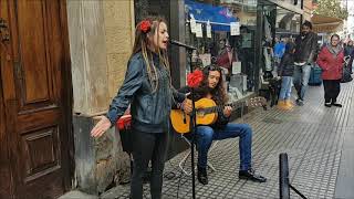 Flamenco en la calle Cádiz [upl. by Jovitta]