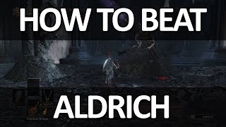 Dark Souls III  Aldrich Devourer of Gods Easy Kill [upl. by Eudo]