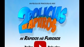 DOS POLICIAS EN APUROS Trailer Official 2016 [upl. by Atimad]