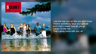 S Club 7 05 Everybody Wants Ya Lyrics [upl. by Lenz]