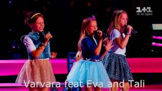 Varvara feat Eva and Tali – Malenkaya devochka [upl. by Artinahs]