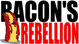 Bacons Rebellion Explained US History Review [upl. by Ahsenroc]