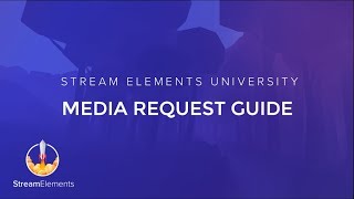 StreamElements Media request Song request amp Media share [upl. by Jedthus823]