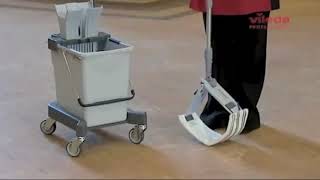 Vileda Professional® UltraSpeed™ Pro Mopping System [upl. by Ahsercal957]