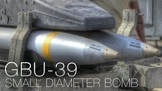 GBU39 Small Diameter Bomb SDB Explained [upl. by Euqina]