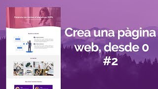 💻 COMO crear una PAGINA WEB en HTML y CSS PASO A PASO Adaptable a DISPOSITIVOS MÓVILES 2 [upl. by Marra]