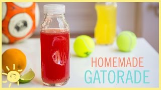 EAT  Homemade Gatorade [upl. by Ymmaj745]