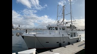 Nordhavn 40 II Offshore Trawler passage making powerboat for sale in San Diego California By Ian [upl. by Edge927]