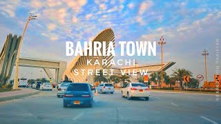 Bahria Town Karachi Street View 2020  Expedition Pakistan [upl. by Burdelle863]