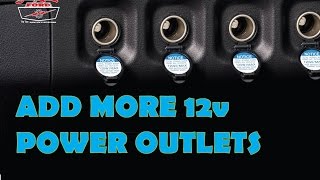 Add more Power Outlets to your car 12volt Cigarette Lighter [upl. by Ekusuy959]