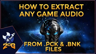 How to easily extract any game audio files from PCK and BNK files [upl. by Aiello401]