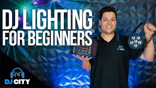 A Beginners Guide to DJ Lighting  EVERYTHING You Need to Know [upl. by Nitnerb]