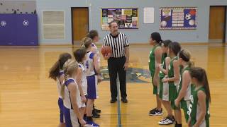 Bremen at Triton  5th Grade Girls Basketball A game 🏀 2132019 [upl. by Trude]