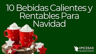 10 Bebidas Calientes y Rentables Para Navidad [upl. by Nesmat]