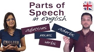 9 Parts of Speech in English  English Grammar Lesson [upl. by Yuma]