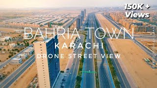 Bahria Town Karachi  Street View 2020  Expedition Pakistan [upl. by Tonina158]