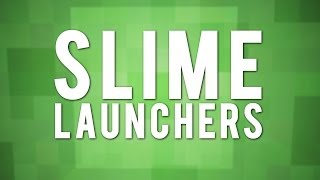 Quick And Easy Slime Block Launchers [upl. by Ramej]