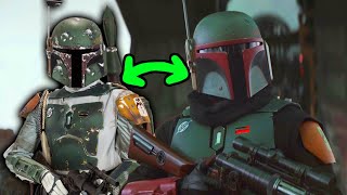 Why Boba Fett CLEANED His Armor Now but Not in Original Trilogy  Star Wars Explained [upl. by Nylime]