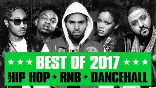 🔥 Hot Right Now  Best of 2017  Best RampB Hip Hop Rap Dancehall Songs of 2017  New Year 2018 Mix [upl. by Llerehs]