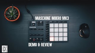 Maschine Mikro MK3 Demo amp Review [upl. by Annadal]