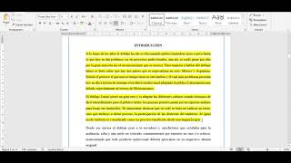 INFORME ACADÉMICO Completar Introducción UCV Traducción e Interpretación [upl. by Ternan]