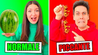 CIBO PICCANTE vs CIBO NORMALE [upl. by Tertias140]