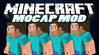 Minecraft Mods  MOCAP MOD  quotCreate Clonesquot  Mod Showcase [upl. by Enerehs]