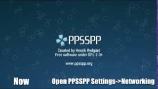 PPSSPP Local Multiplayer using Wireless Router  Android as Host [upl. by Huntley]