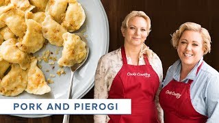 How to Make Homemade Pierogi and a Tender Juicy Pork Roast [upl. by Atiugram]