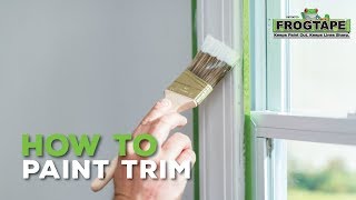 How to Paint Trim [upl. by Kimitri199]