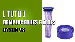 Comment remplacer les filtres Dyson v8 [upl. by Ahteres665]