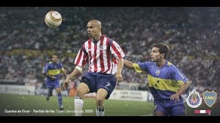 Goles chivas 40 Boca Historico partido de ida y golazos [upl. by Barnes]