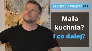 Mała kuchnia Jak urządzić małą kuchnię w bloku Pomysły na wąska i małą kuchnię [upl. by Ayidah241]