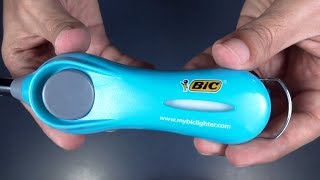 Bic Mega Lighter U140 Blister Unboxing [upl. by Auahsoj]