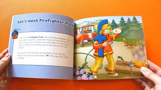 Letterland Story Corner  Firefighter Fred and fire safety [upl. by Helene]