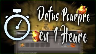 Dofus  Obtenir Le Dofus Pourpre de A à Z en 1H [upl. by Alleda]