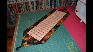 EPISODE 47  Fast and Easy Quilted Table Runner [upl. by Orutra452]