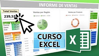 Curso Excel  Aprender como hacer informes en Excel [upl. by Liemaj]