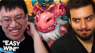 I Challenged Trump To A Hearthstone Race [upl. by Bertsche]