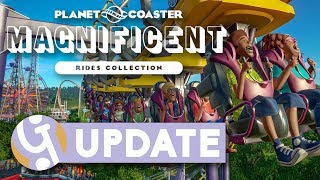 🎠 Magnificent Rides DLC Overview  Planet Coaster [upl. by Davina]