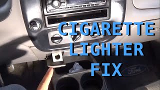 How to Fix Your Cigarette Lighter Aux Power Outlet [upl. by Acirej558]