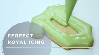 How to Make The BEST ROYAL ICING Quick amp Easy Tasty Recipe [upl. by Aitnahs]