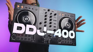 Pioneer DJ DDJ400 Rekordbox Controller  Demo amp Review [upl. by Trebreh467]