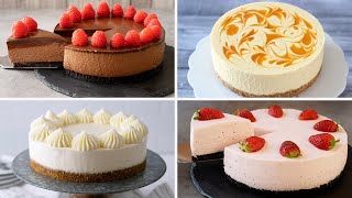 4 Easy NoBake Cheesecake Recipes [upl. by Jim]