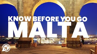 Things to KNOW before you VISIT MALTA [upl. by Kawai]