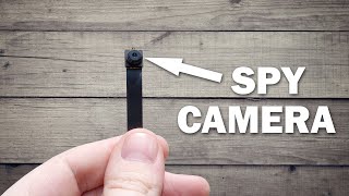 This Spy Camera is really TINY  How to setup and use DIY WiFI hidden spy camera [upl. by Yrek]