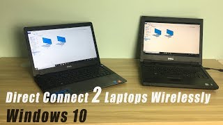 WINDOWS 10  Direct connect 2 Laptops Wirelessly  NETVN [upl. by Sydelle]