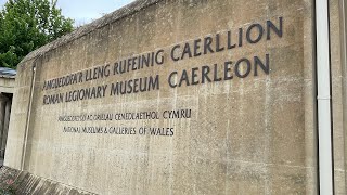 Caerleon Roman Fortress amp Baths  Including Caerleon Wood Sculptures [upl. by Airdnaxila]