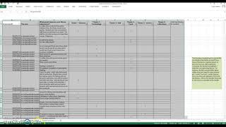 Qualitative analysis using Excel [upl. by Auqinu]